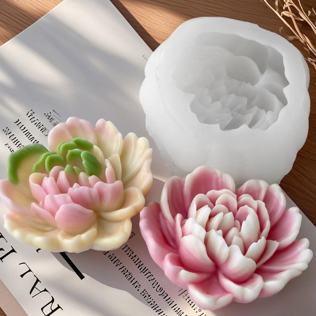 Soap Making Recipes - Stampo in silicone per fiori di