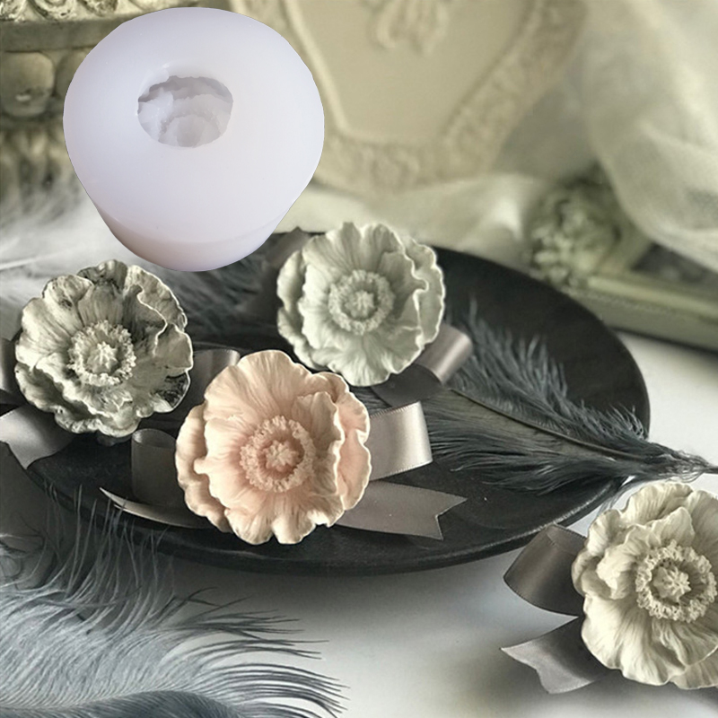 Soap Making Recipes - Hot Poppy Candela Stampi Stampo per