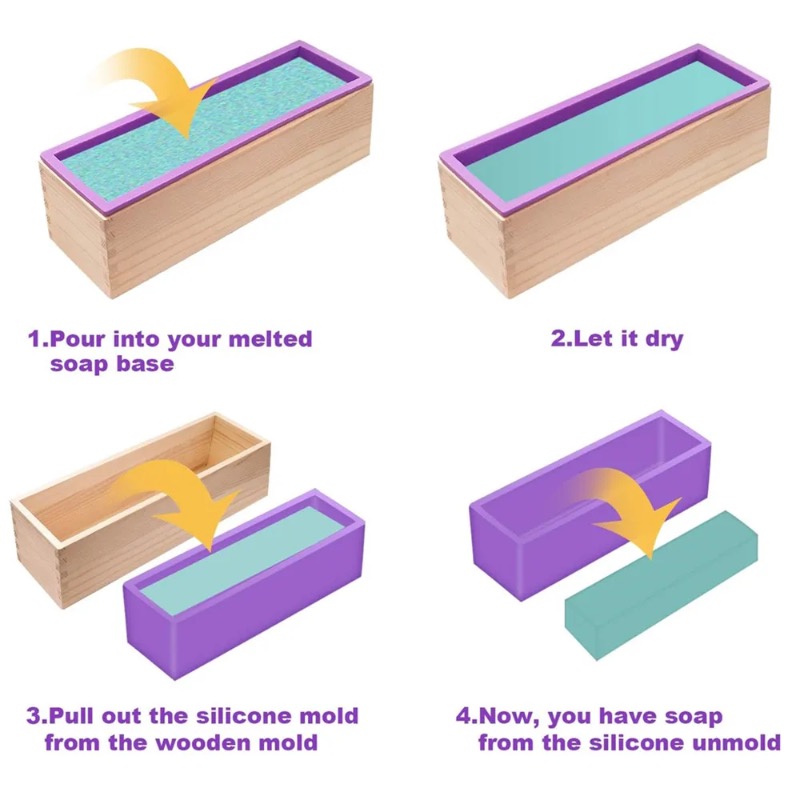 Stampo in Silicone Flessibile  - Soap Making Recipes recensione e prezzo