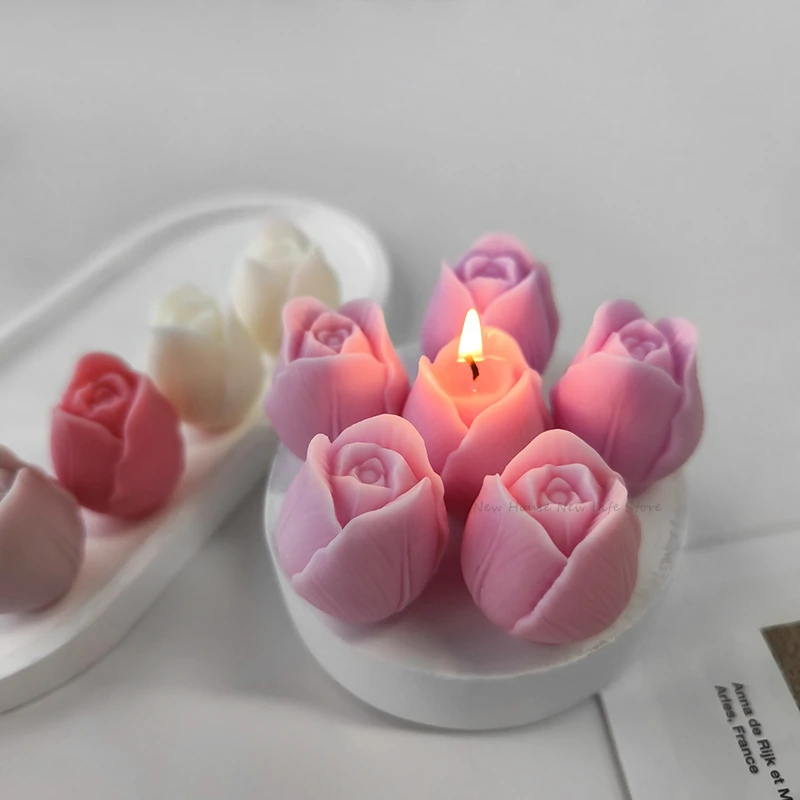 Stampo per candele tulipano 3D - Soap Making Recipes recensione e prezzo