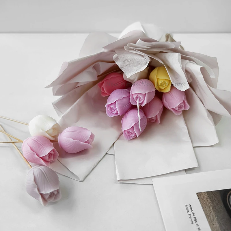 Stampo per candele tulipano 3D - Soap Making Recipes recensione e prezzo