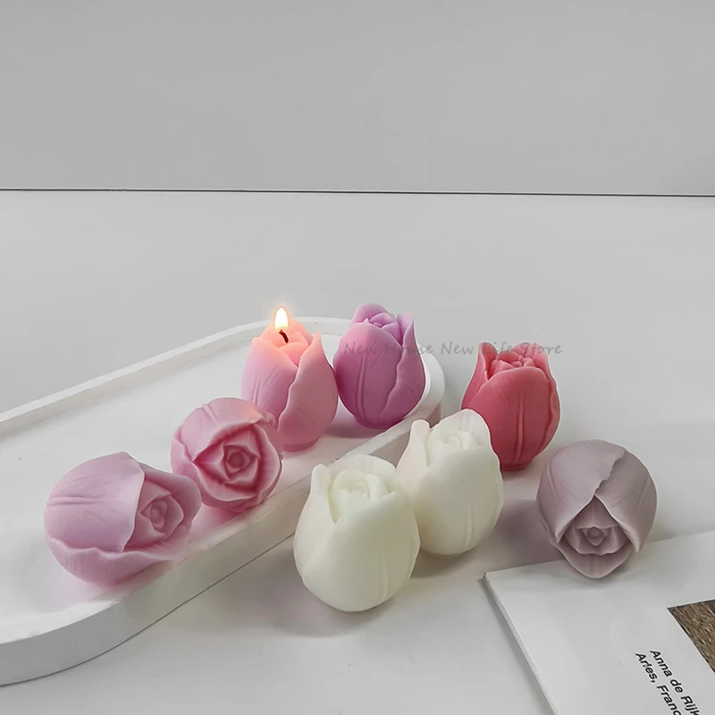 Stampo per candele tulipano 3D - Soap Making Recipes recensione e prezzo