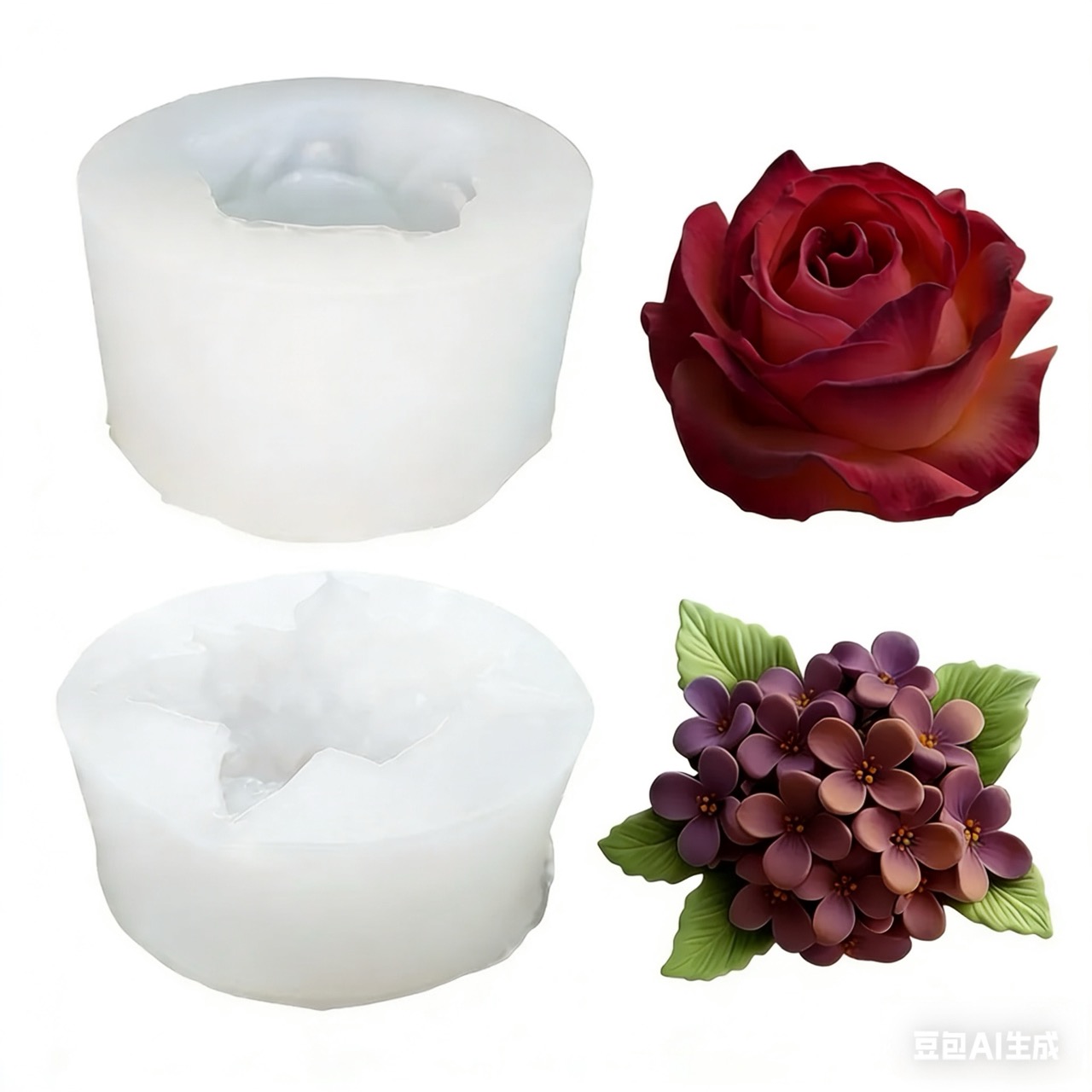 2 pezzi di stampi in silicone  - Soap Making Recipes recensione e prezzo